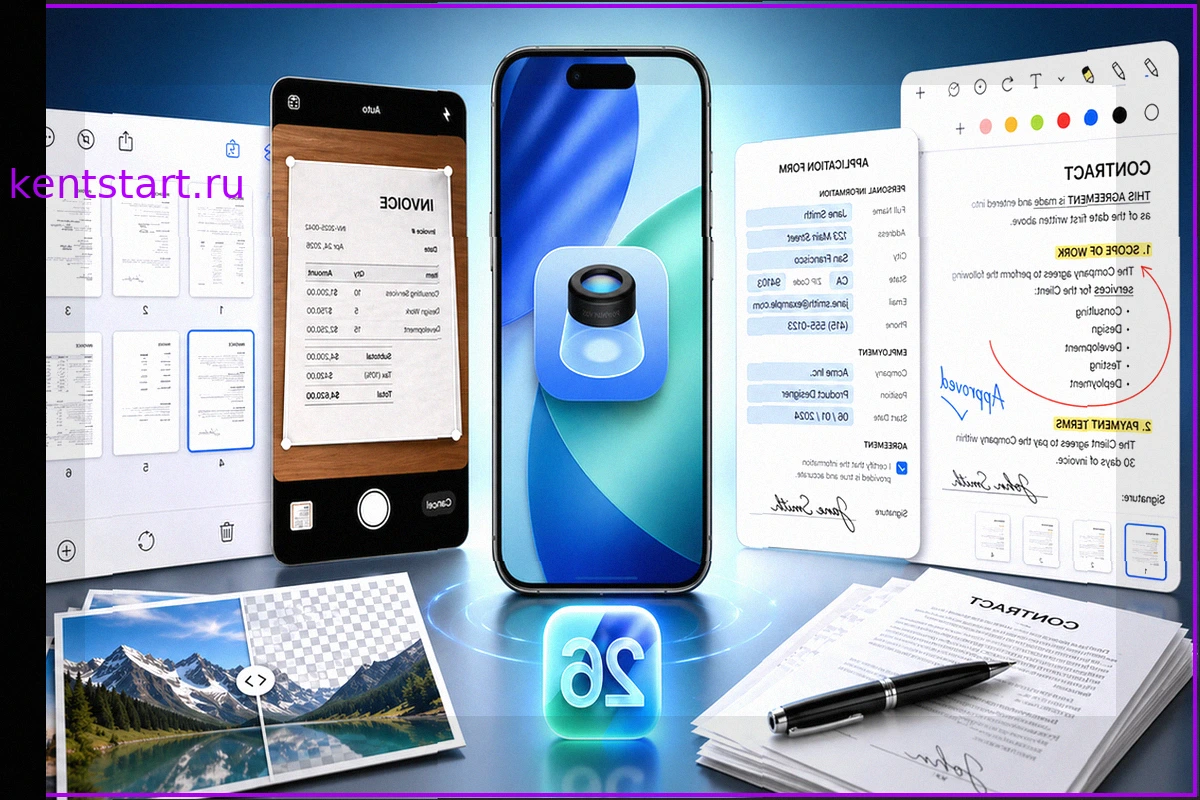 Приложение Просмотр в iOS 26: Мощный инструмент для PDF, изображений и документов на iPhone