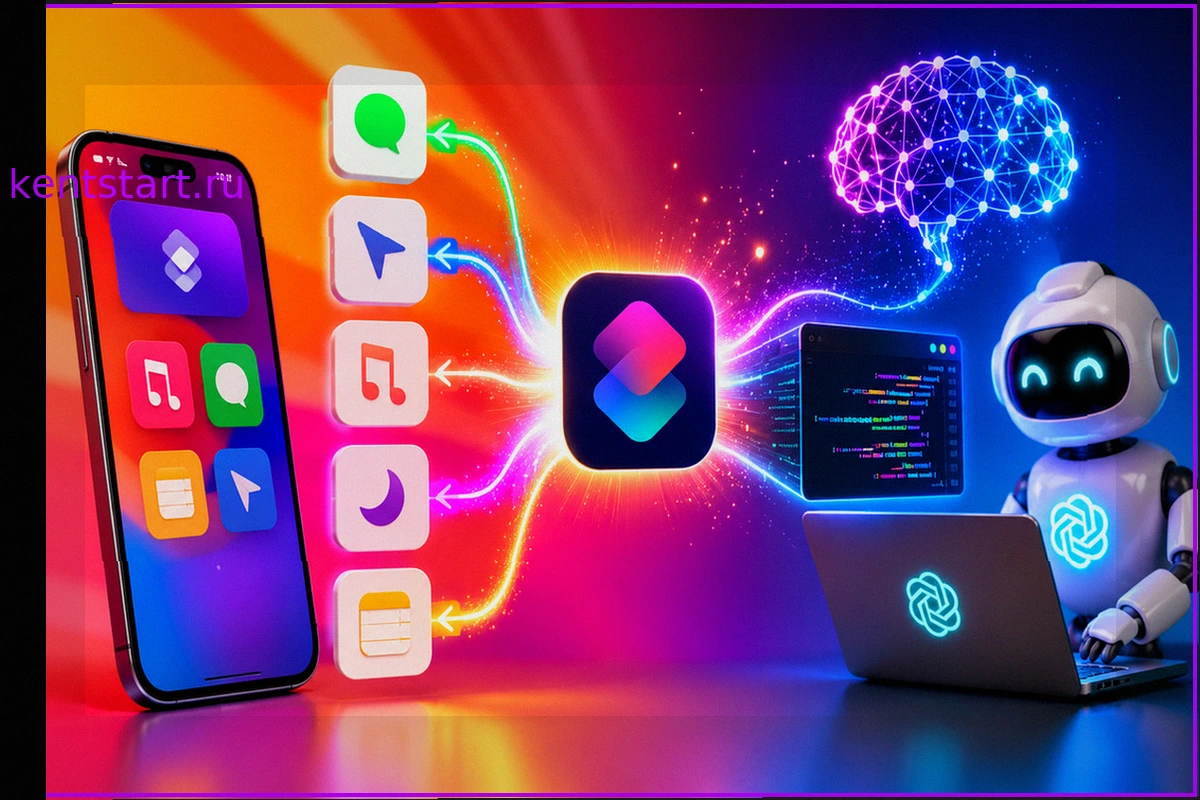 Создание быстрых команд iPhone с ИИ: Codex и Shortcuts Playground на Mac