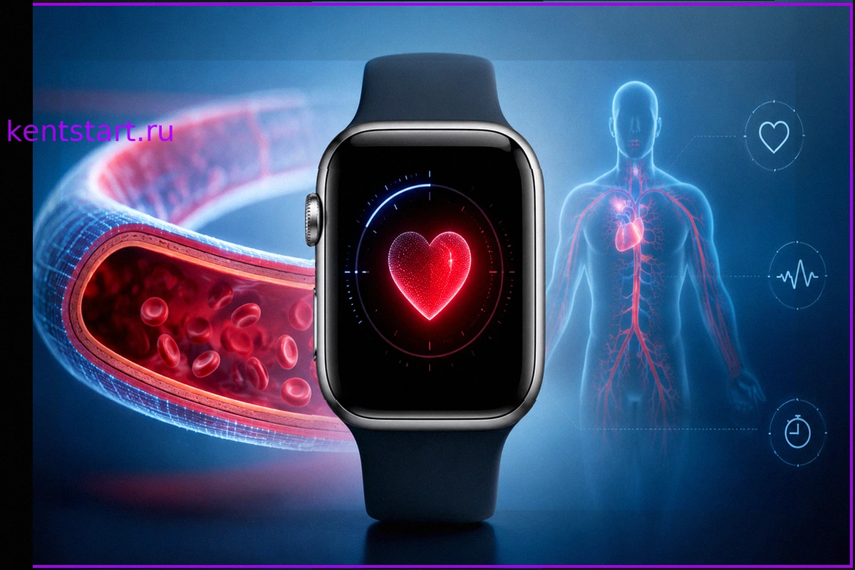 Apple Watch: Новая функция контроля давления и ее отличия от текущих уведомлений о гипертонии
