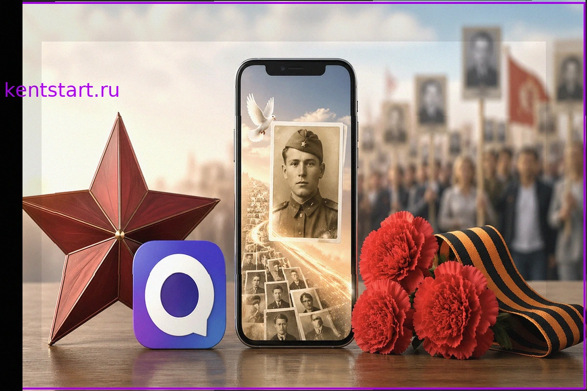Бессмертный полк онлайн 2026: Добавление Героя через Мессенджер МАКС на iPhone